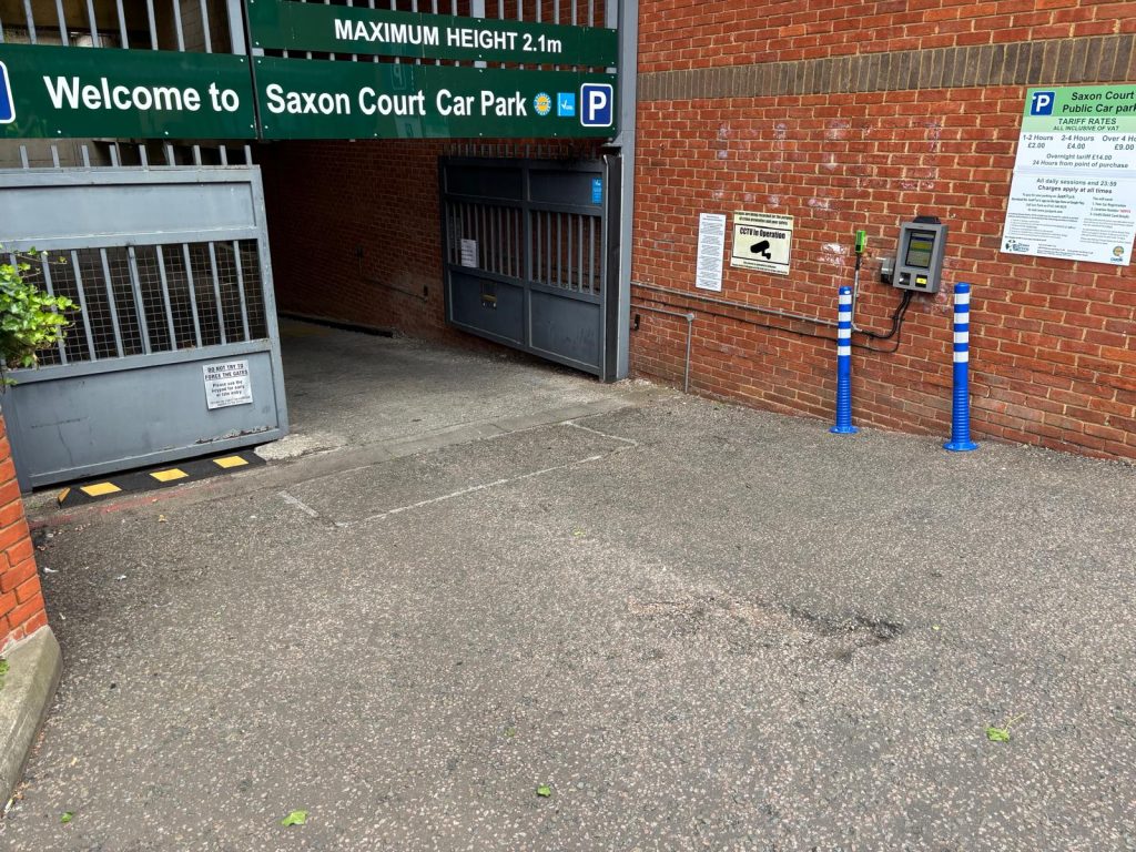 Saxon Court entrance