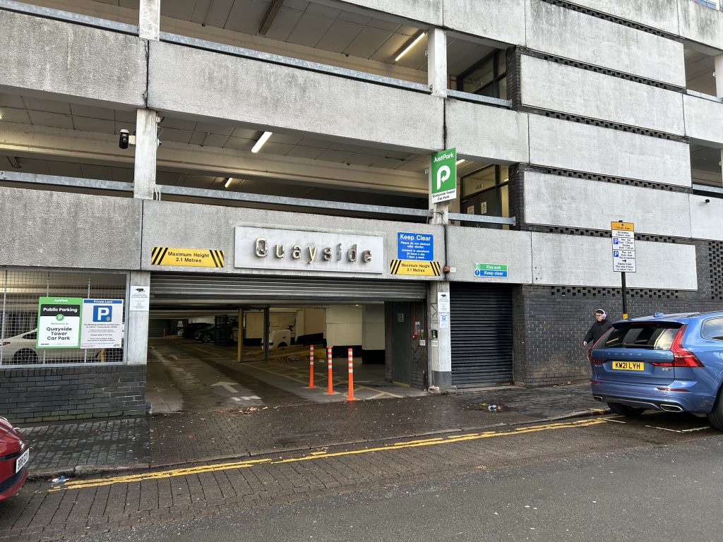 Quayside Tower Car Park Entrance 2