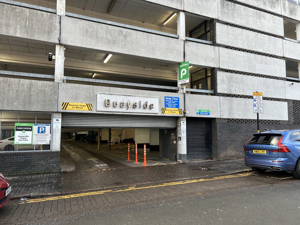 Quayside Tower Car Park Entrance 3